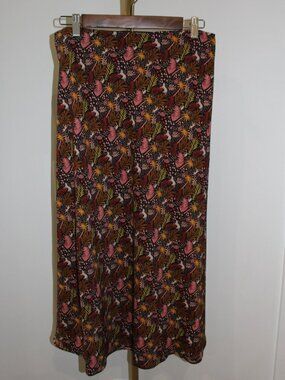 Women's Loft Jungle Print Midi Maxi Skirt, Size Medium